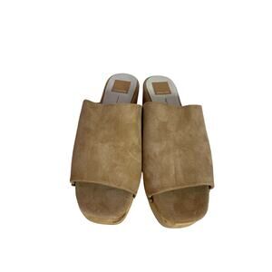 Dolce Vita Tan Suede Dorado Clog/Mule 7M